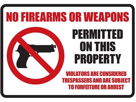 No Guns Allowed