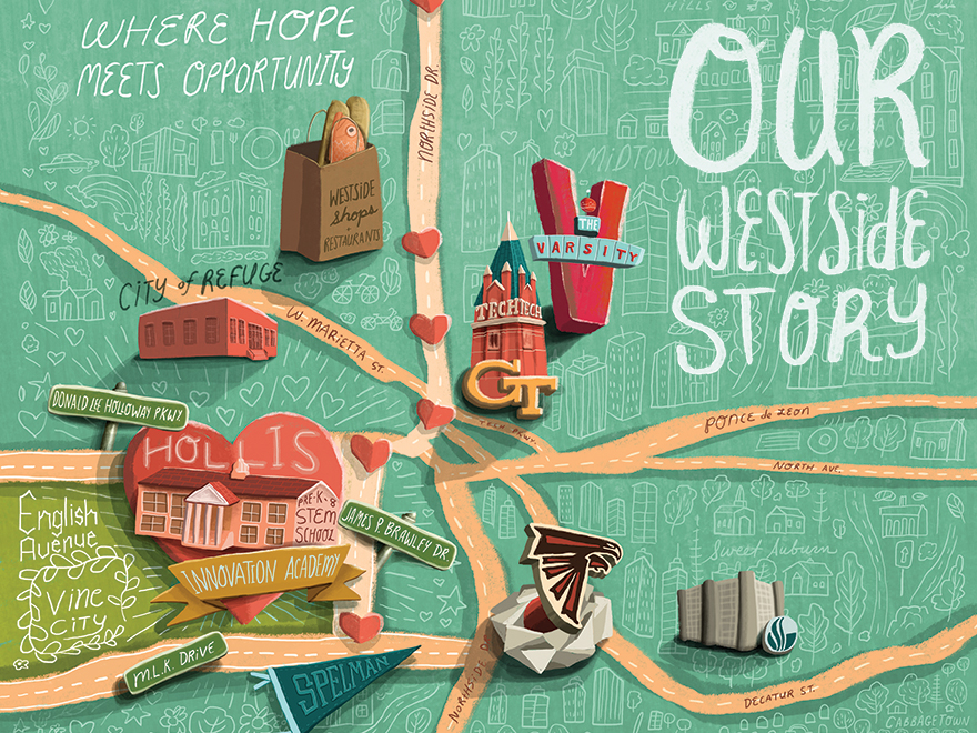 Westside story graphic