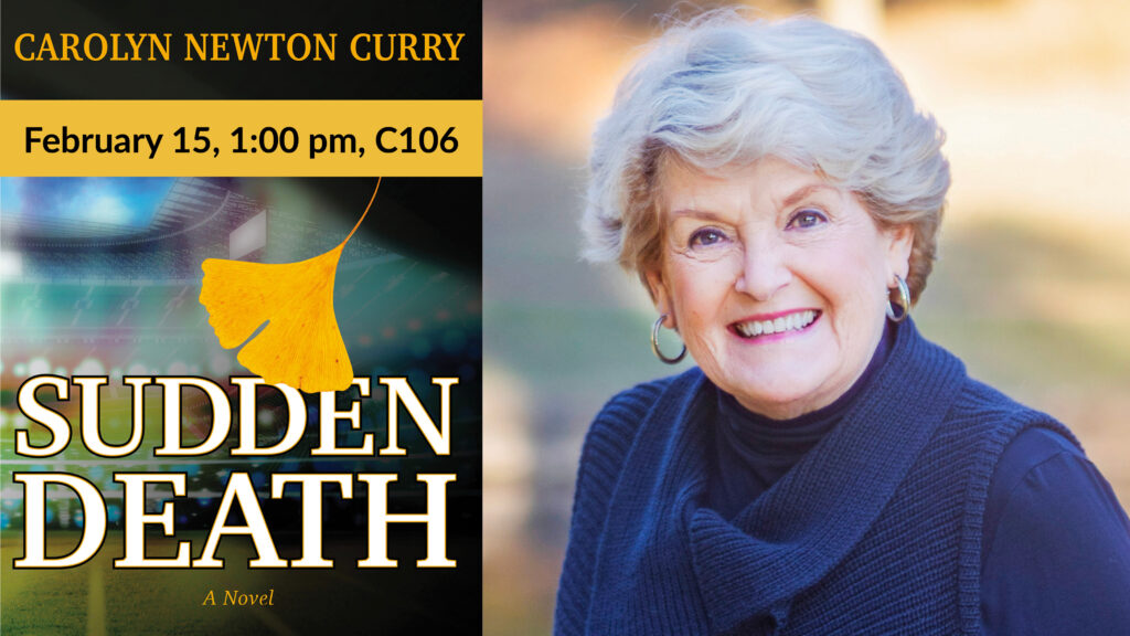 Author Carolyn Curry's new novel Sudden Death