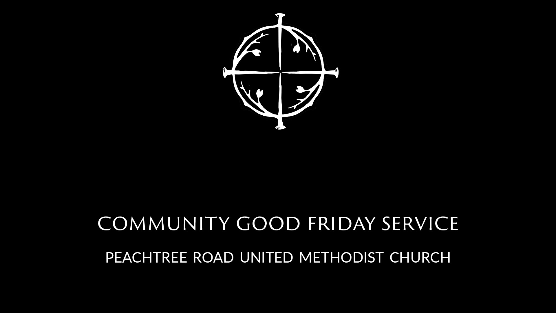 Livestream Good Friday Community Service