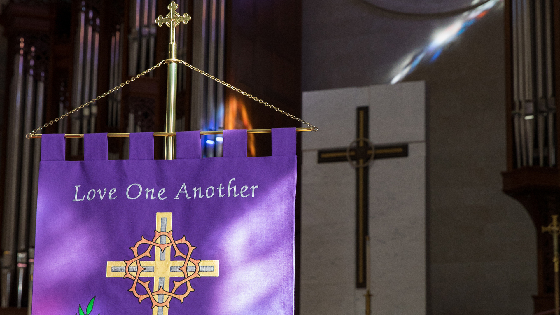 Lent Love One Another Banner