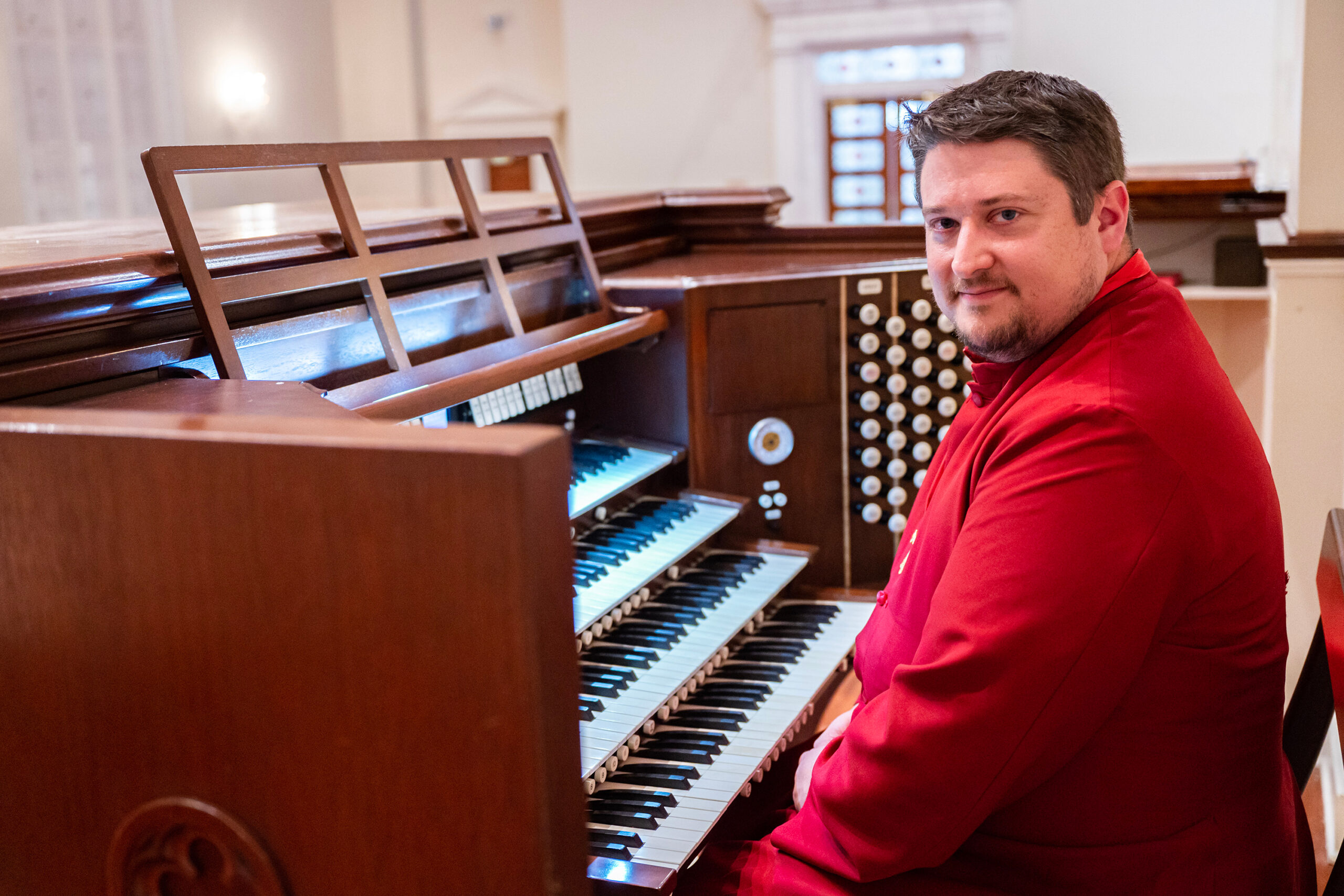 Matthew McNeill, organist.