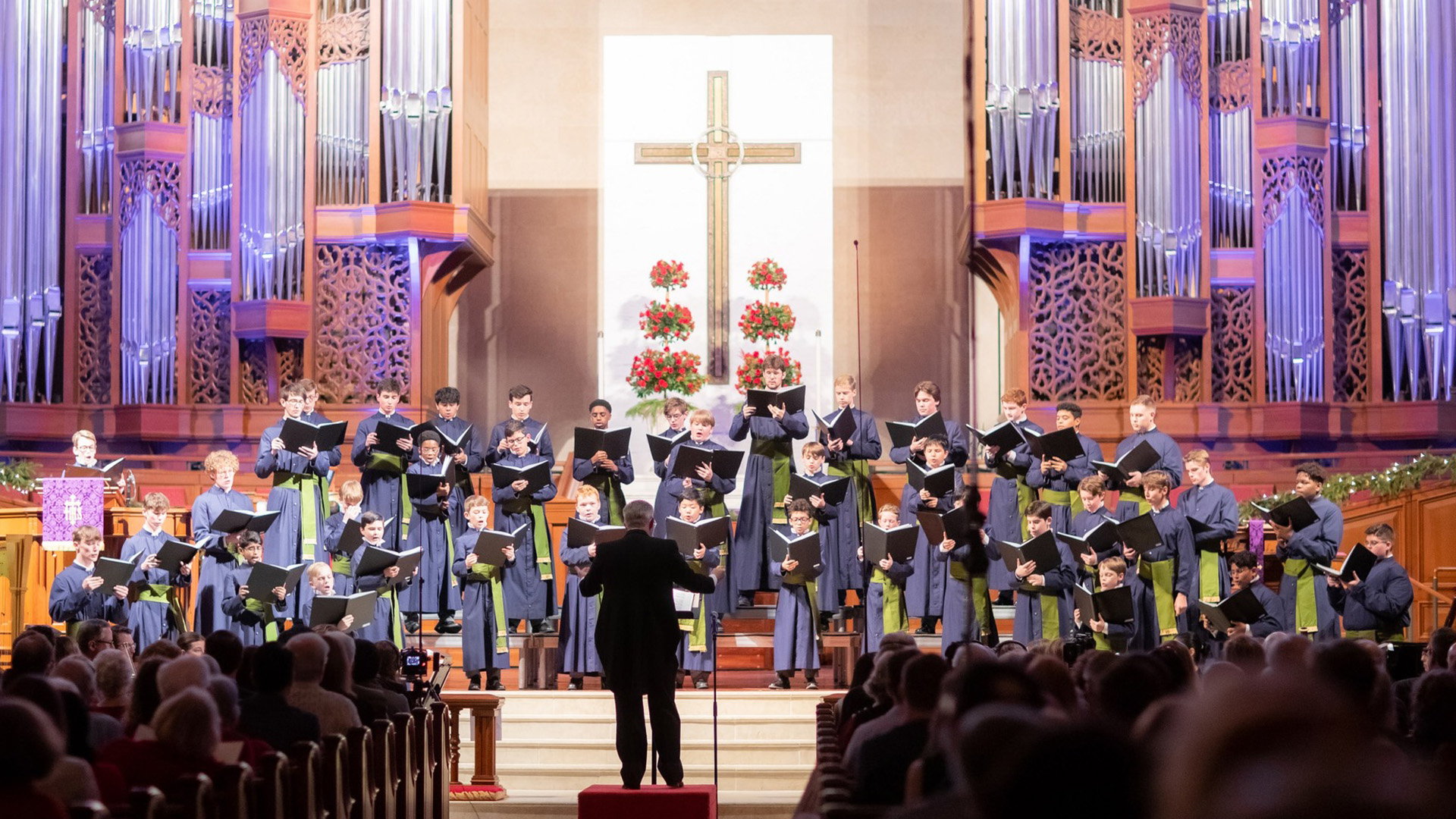 The Georgia Boy Choir performs their Christmas Concert at Peachtree Road United Methodist Church in Atlanta, Georgia as part of our Music Concert Series.