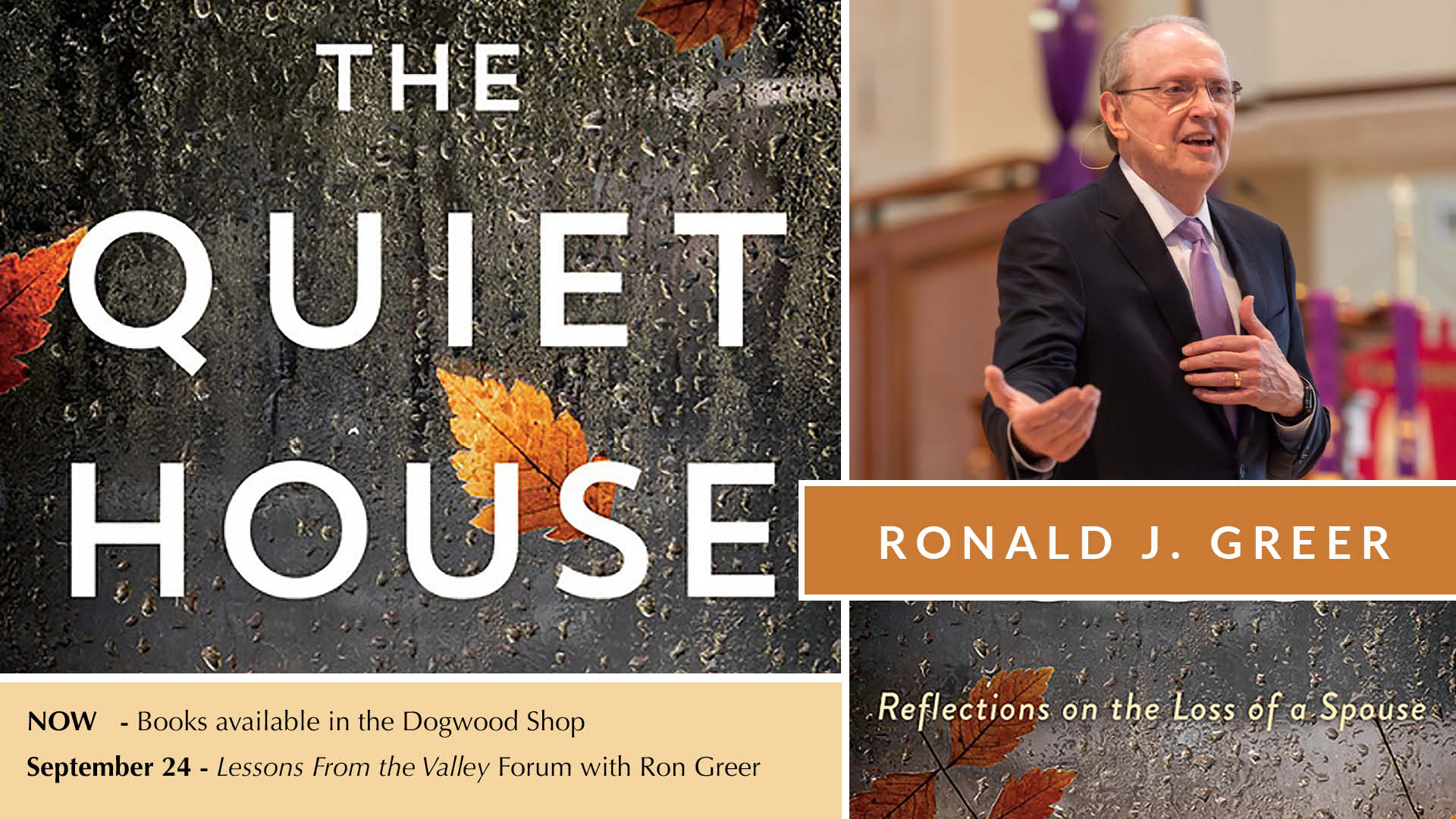 Ron Greer Book The Quiet House