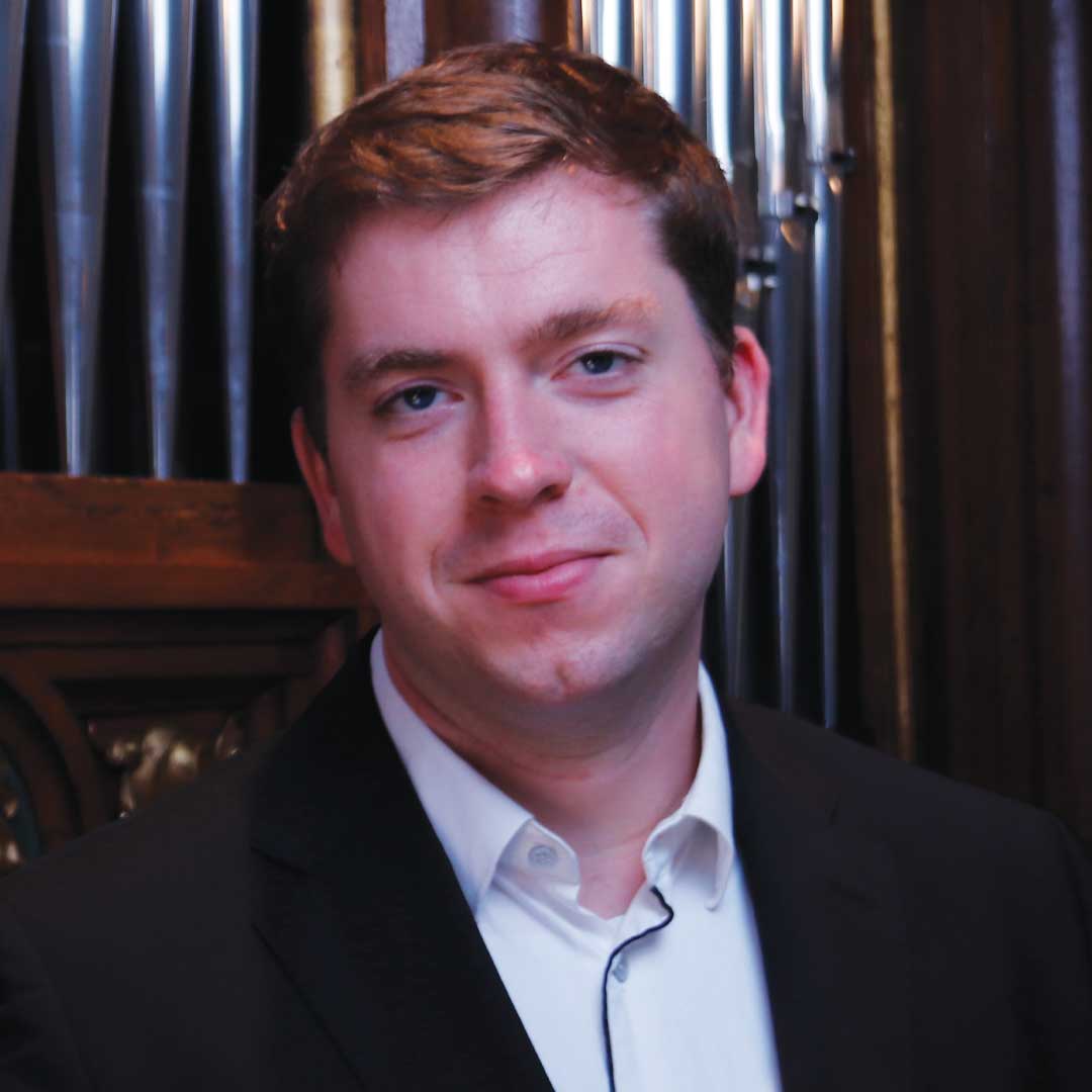 Elizabeth B. Stephens International Organ Competition 2024 Contestant, organist Mitchell Miller