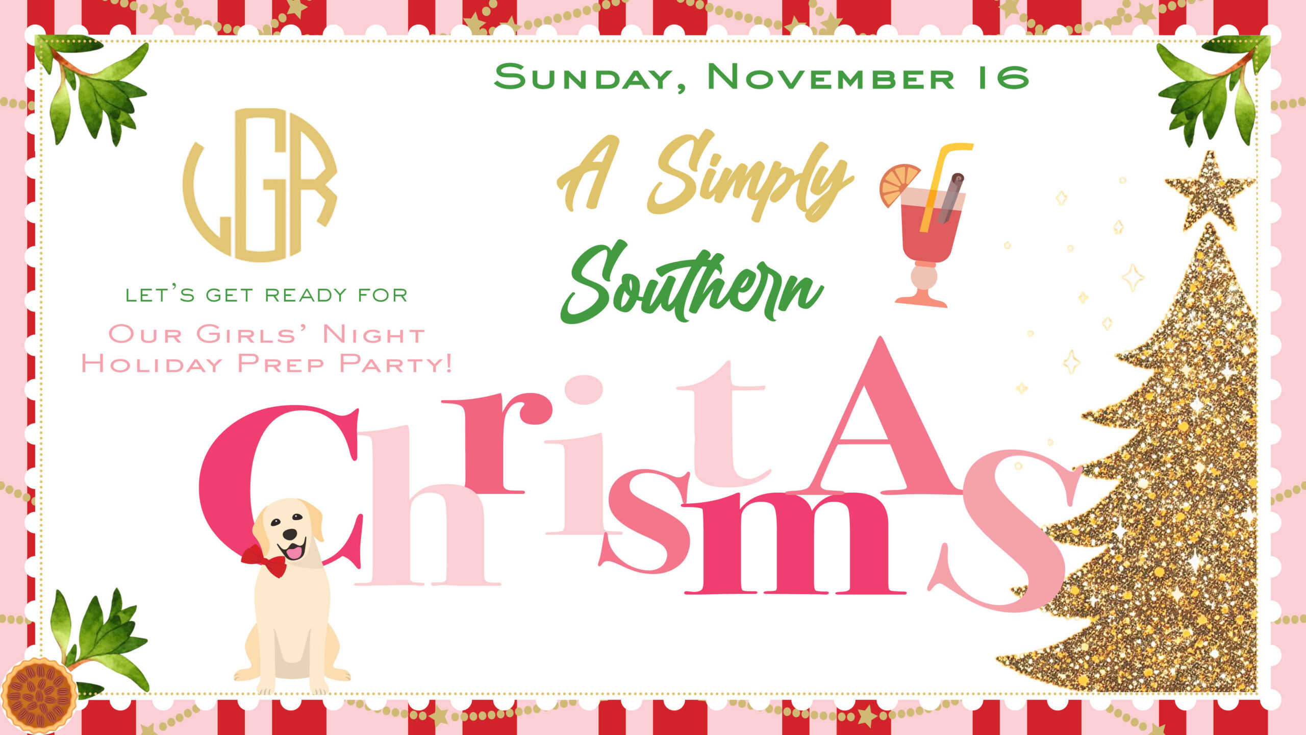 A Simply Southern Christmas Women's Prep Party