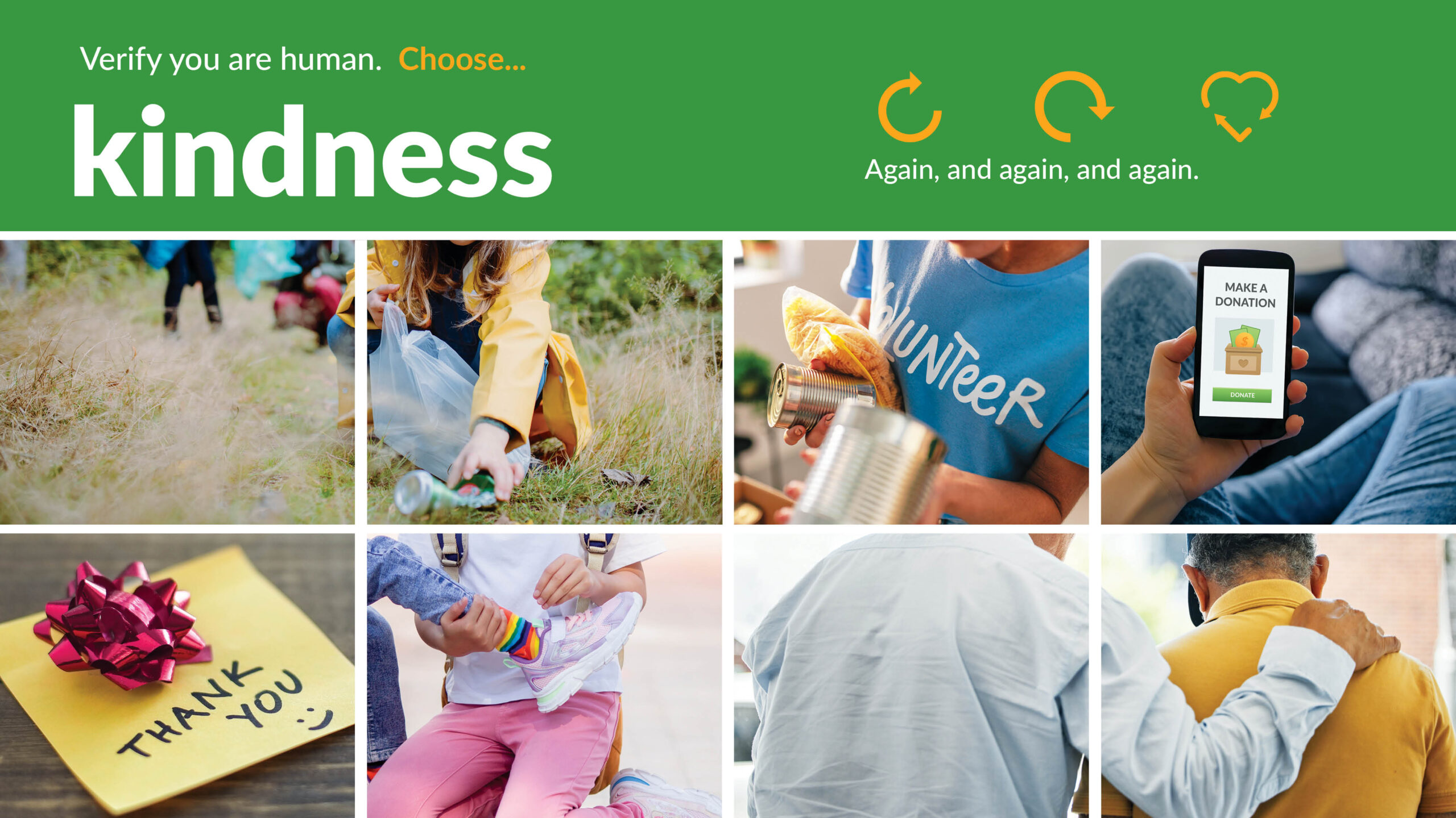 Kind30 - Verify you are human - choose kindness.