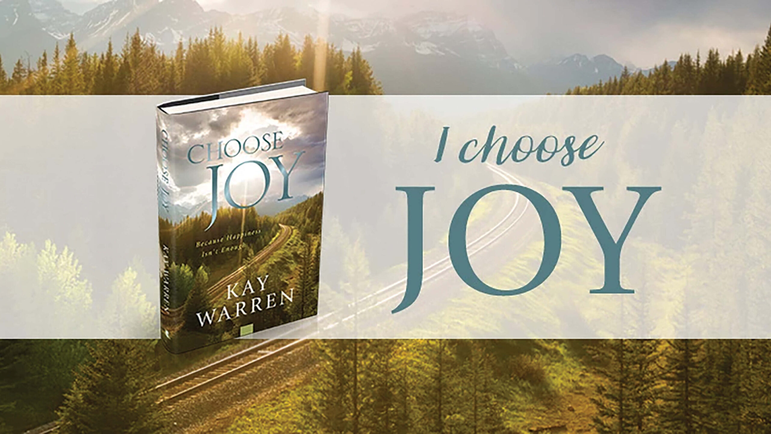 Kay Warren Choose Joy Book Study