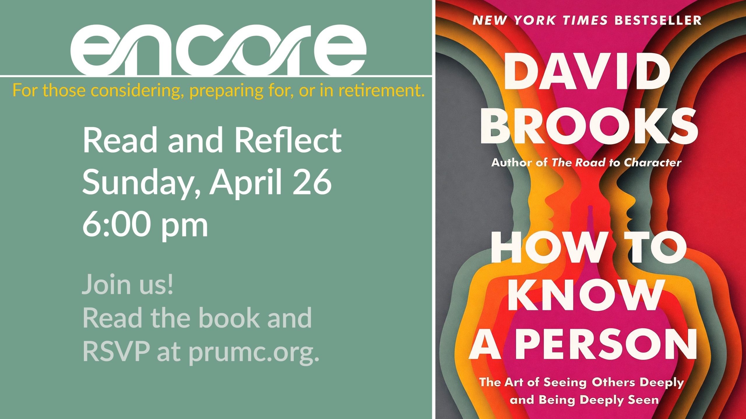 Encore How to Know a Person