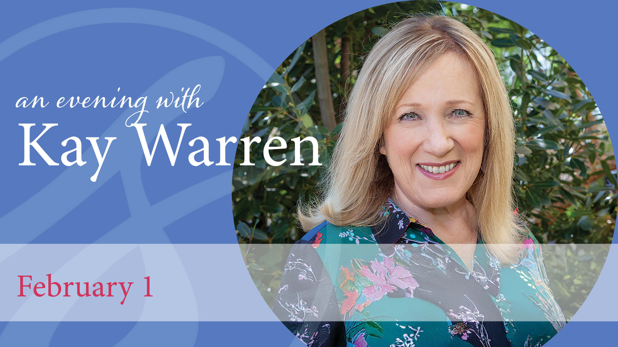 Kay Warren of Saddleback Church speaks on mental wellness and suicide prevention.