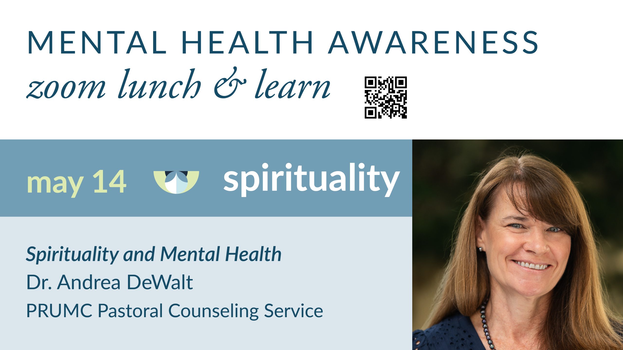 May Mental Wellness Series Speaker Andrea DeWalt