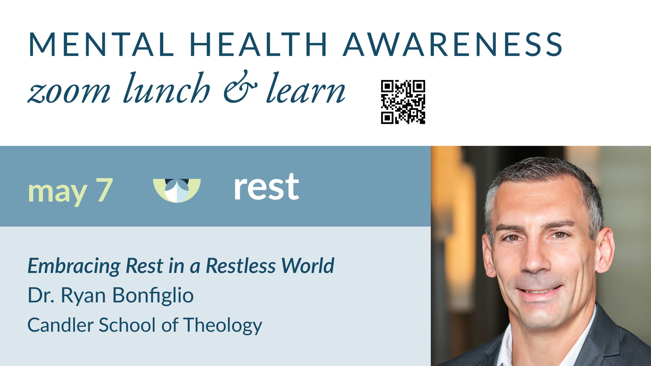 May Mental Wellness Series Speaker Ryan Bonfiglio