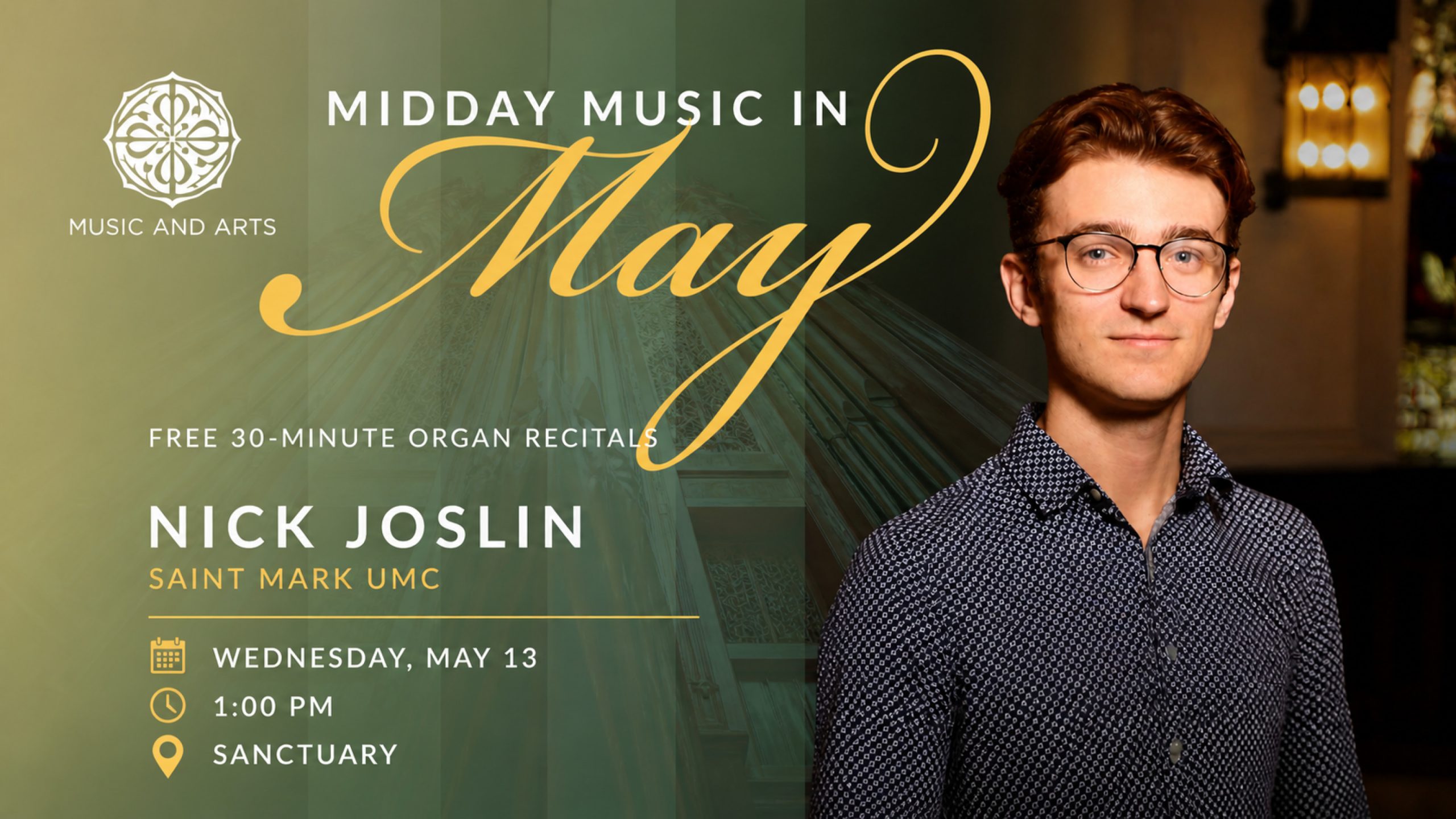 Nick Joslin organist
