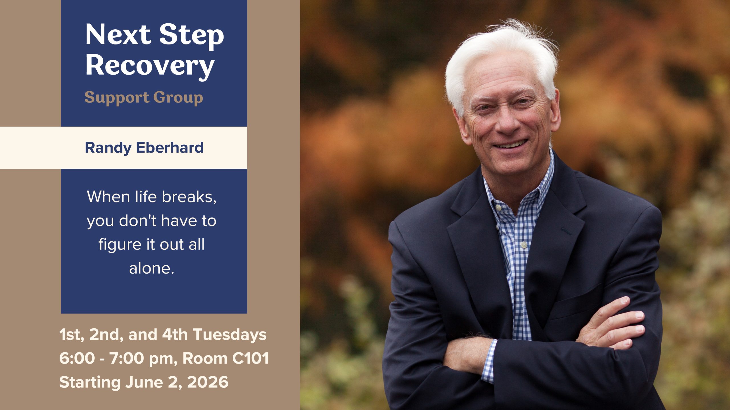 Next Step Recovery Support Group with Randy Eberhard