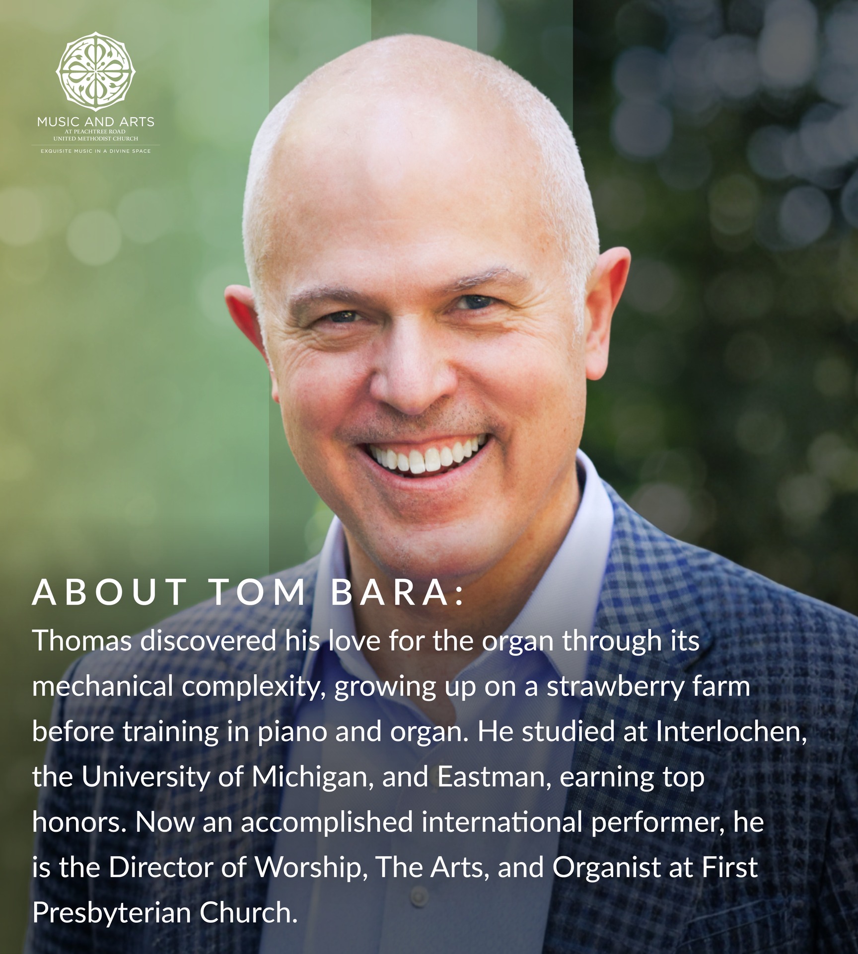Organist Tom Barra